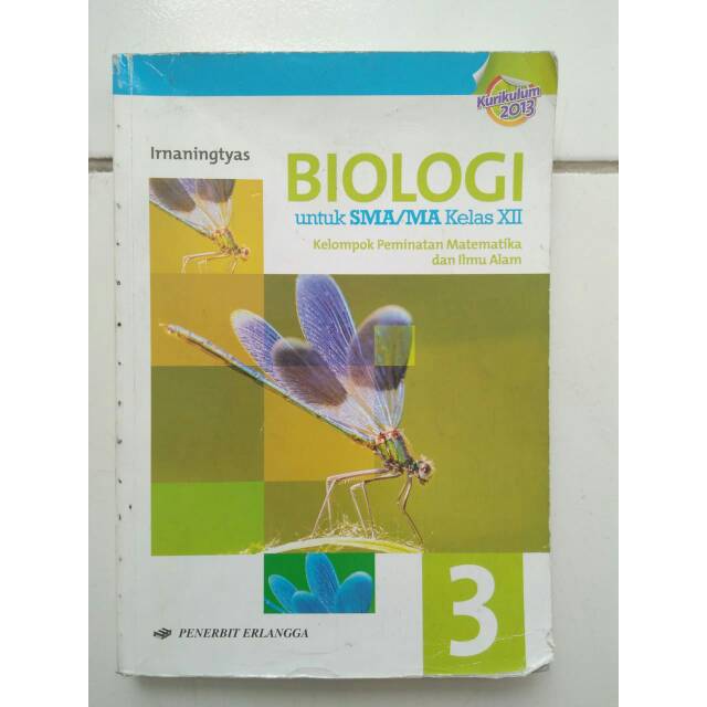 Jual Buku Biologi Kelas XII SMA Penerbit Erlangga | Shopee Indonesia