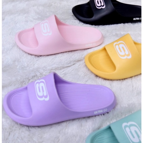 Sandal Wanita Selop Skecher Sandal Skechers Cewek Sandal Slip On Skechers Sendal Selop Sketcher Original Cewek Korea Murah Sendal Slide Wanita Terbaru