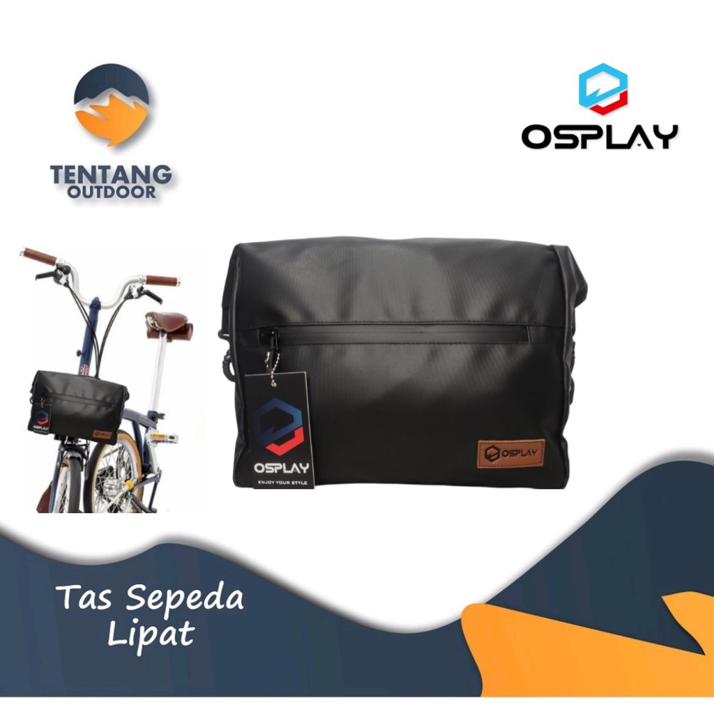 Tas Sepeda Lipat FRONT BLOCK OSPLAY Tas Seli Folding Bike Front Bag