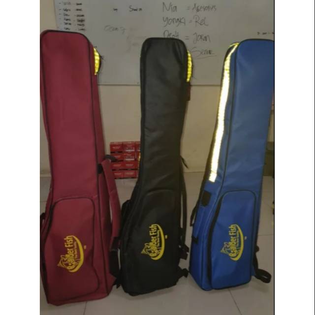 Tas joran pancing ransel  70 90 cm muat 4 joran