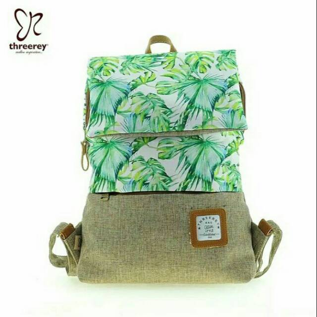 RANSEL THREEREY PALMA BACKPACK