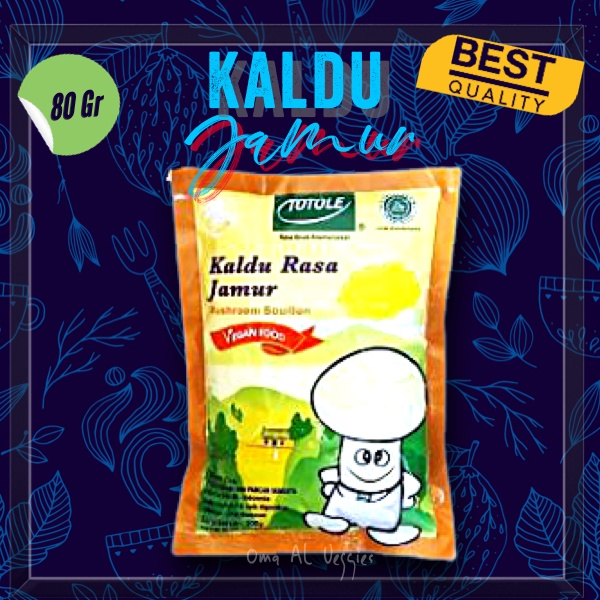 

KALDU JAMUR TOTOLE 80 GR - / GRANULATED MUSHROOM BOUILLON