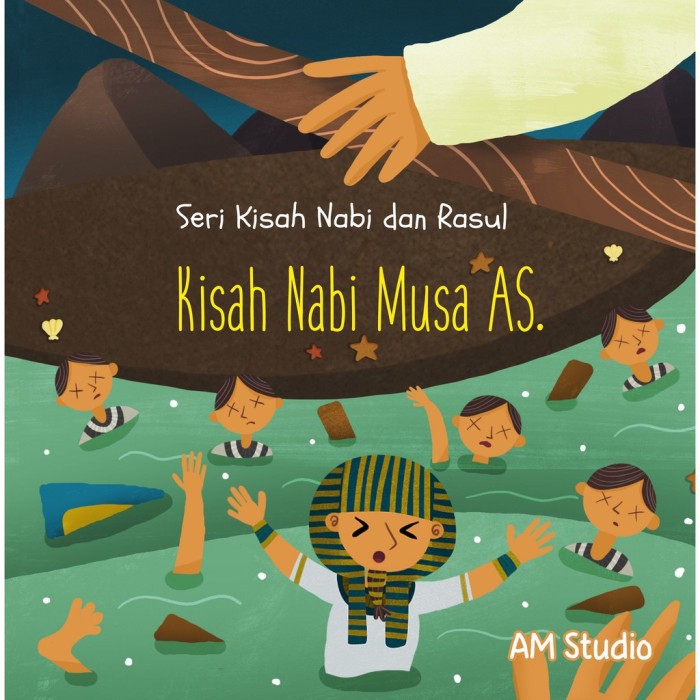 Buku Anak Kisah Nabi Musa A S Seri Kisah Nabi Dan Rasul Shopee Indonesia