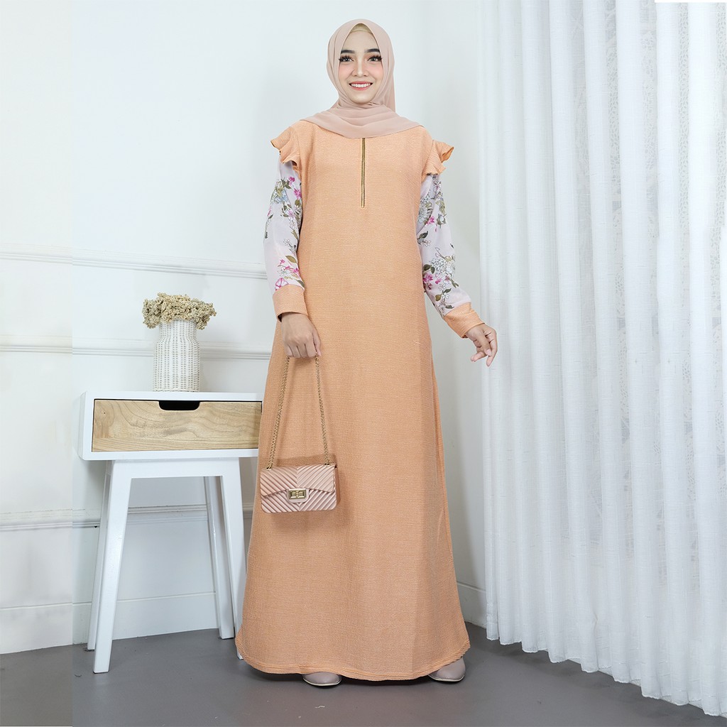 ADISTY LONGDRESS - Gamis longdress casual ootd