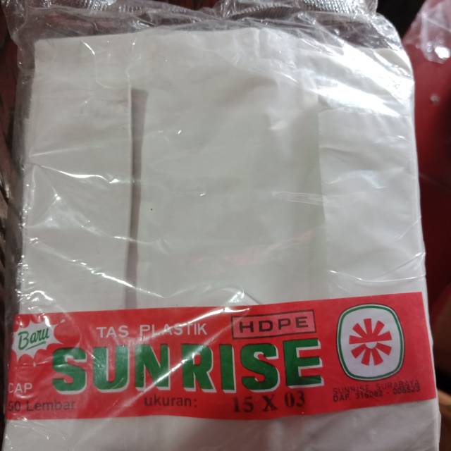 kresek Sunrise tebel3x15