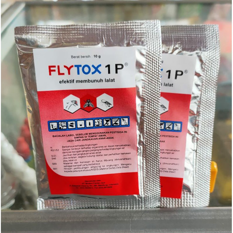 flytox 1p obat lalat 10gram