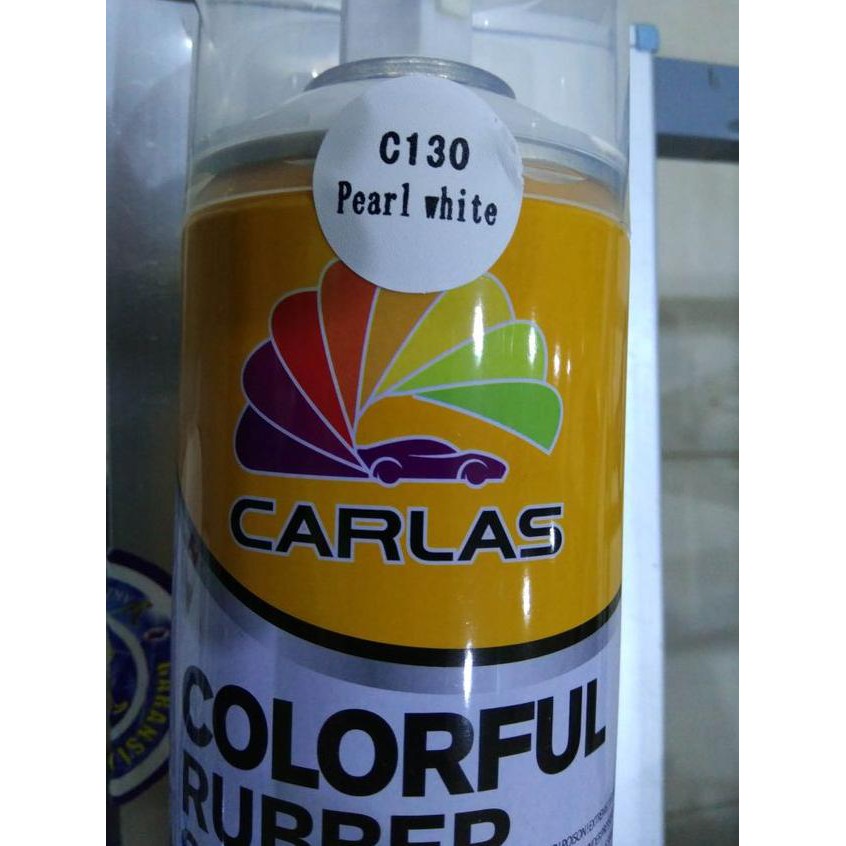 

Murah Meriah-008 Carlas rubber paint warna pearl white