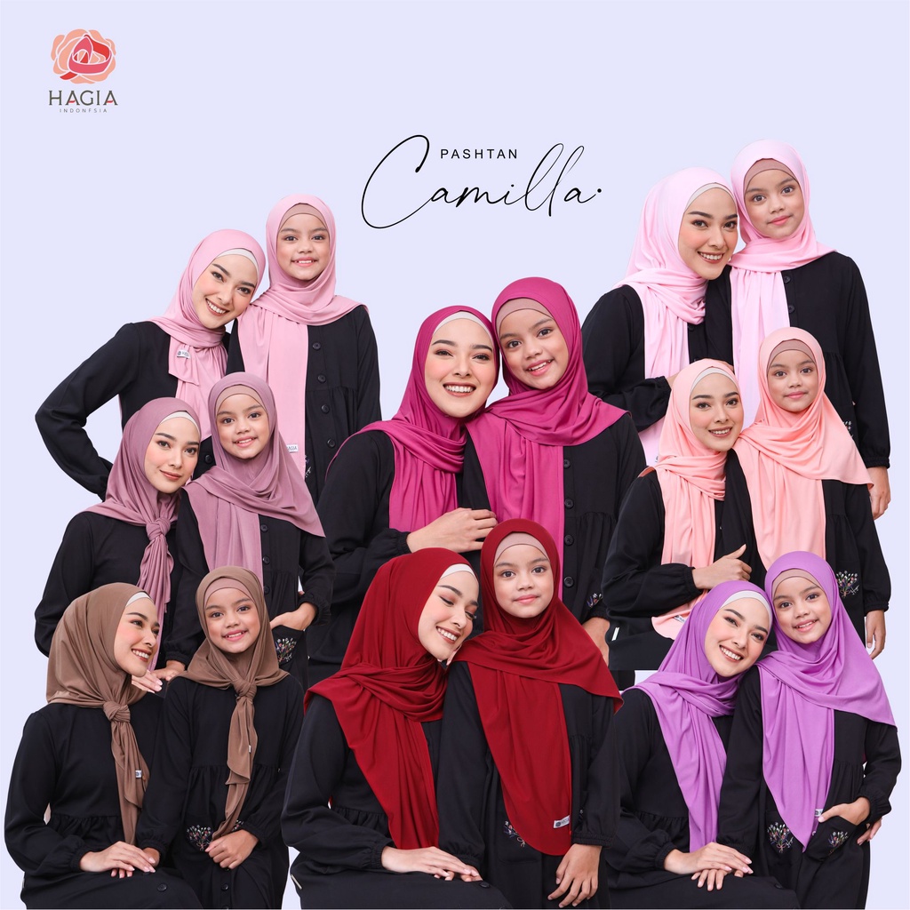 CAMILLA PASHTAN / Pashmina Instan by Hagia Indonesia