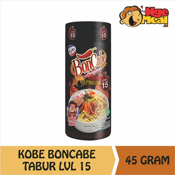 

KOBE Boncabe Sambal Tabur Level 15 45 Gram