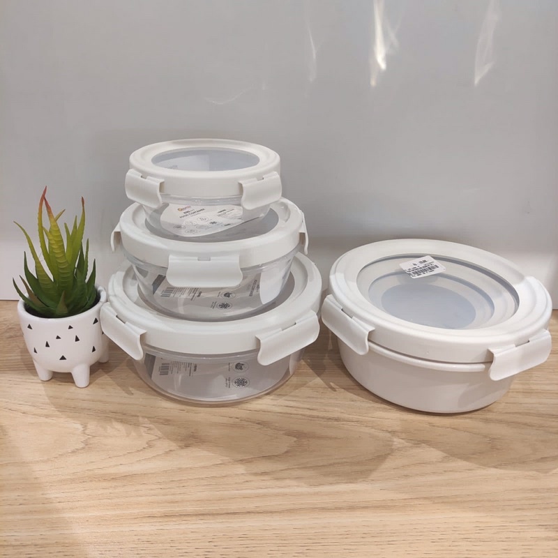 Food Container / Tempat Makan 1 Set isi 3 Informa