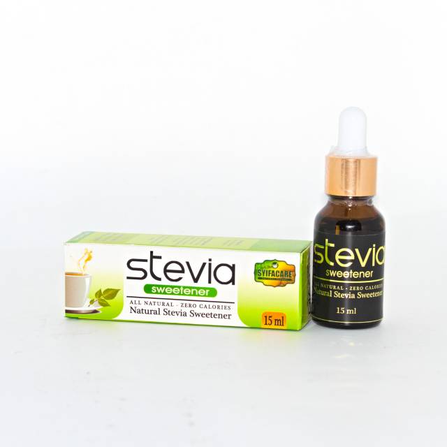 Stevia sweetener gula cair pemanis alami pengganti gula non kalori