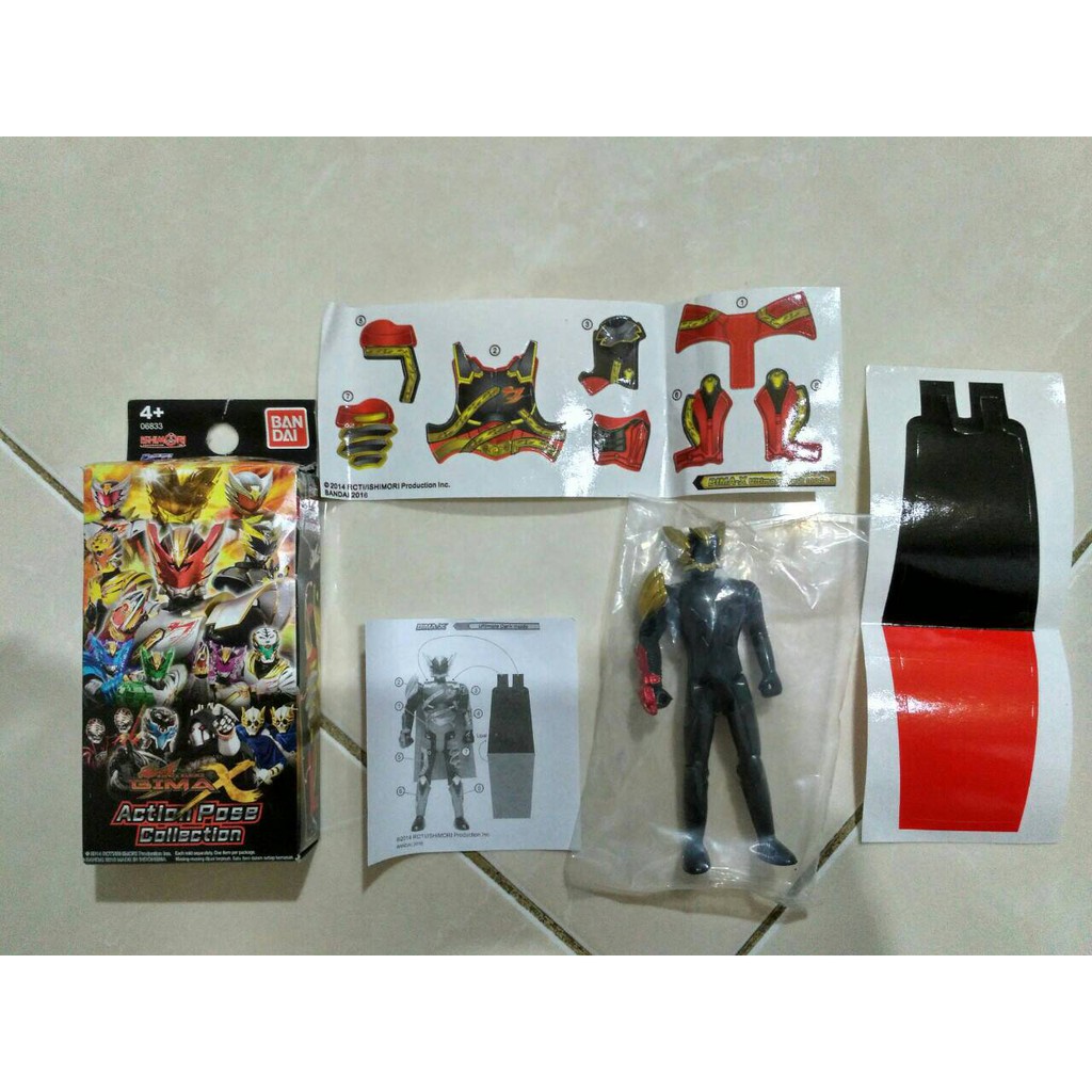 Promo Figure Bima X Azazel Torga Mini Action Pose Collection Original Bandai Shopee Indonesia