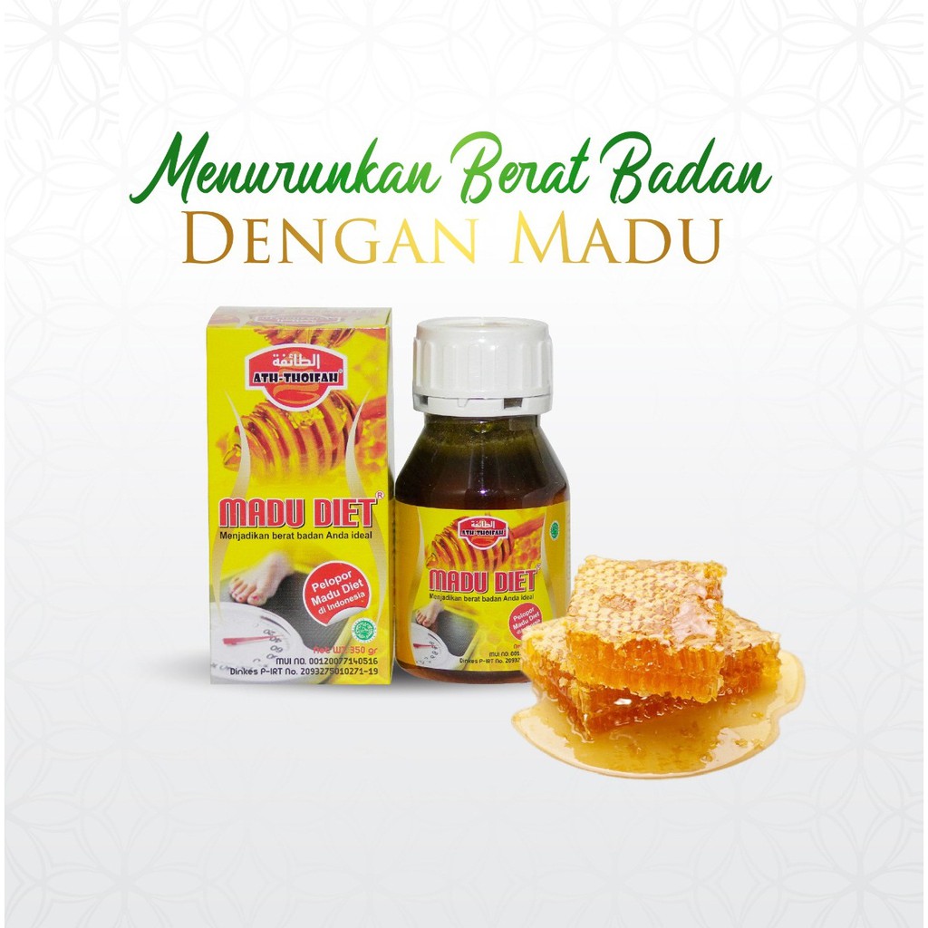 

MADU DIET - ATHOIFAH - Madu Diet Alami Membantu Menurunkan Berat Badan