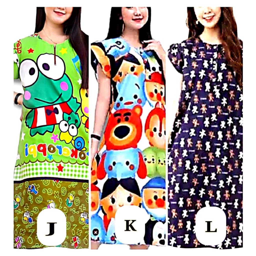 Daster Katun Jepang Baju Tidur
