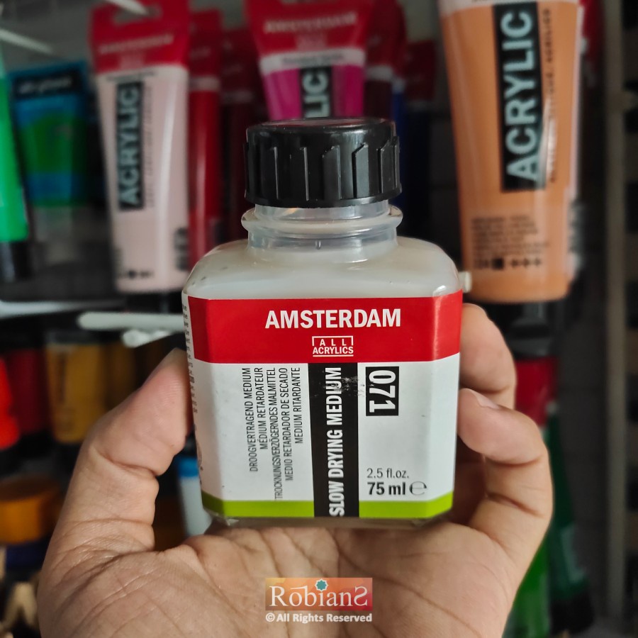 

Medium Lukis Akrilik - Amsterdam Slow Drying 75 ml