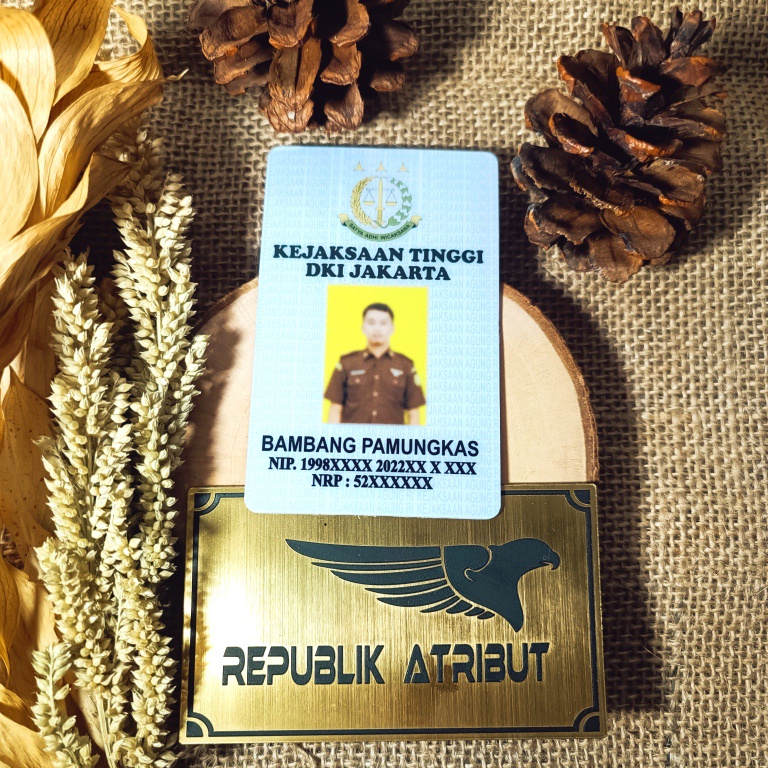

ID CARD KEJAKSAAN | BAHAN PVC