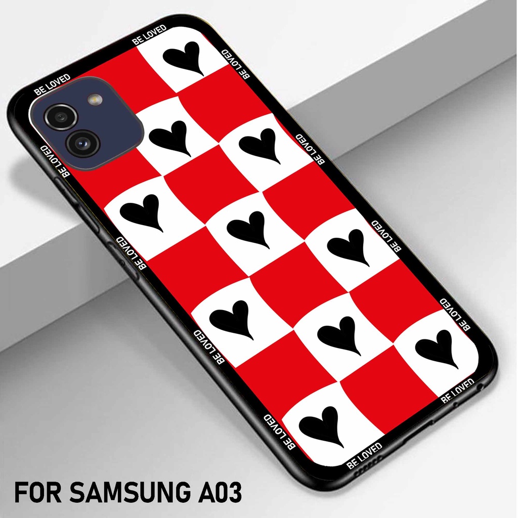 Sukses Case SAMSUNG A03 - Hardcase 2D Glossy Samsung A03 - Silikon Hp Samsung A03  - Silicon Hp Sams