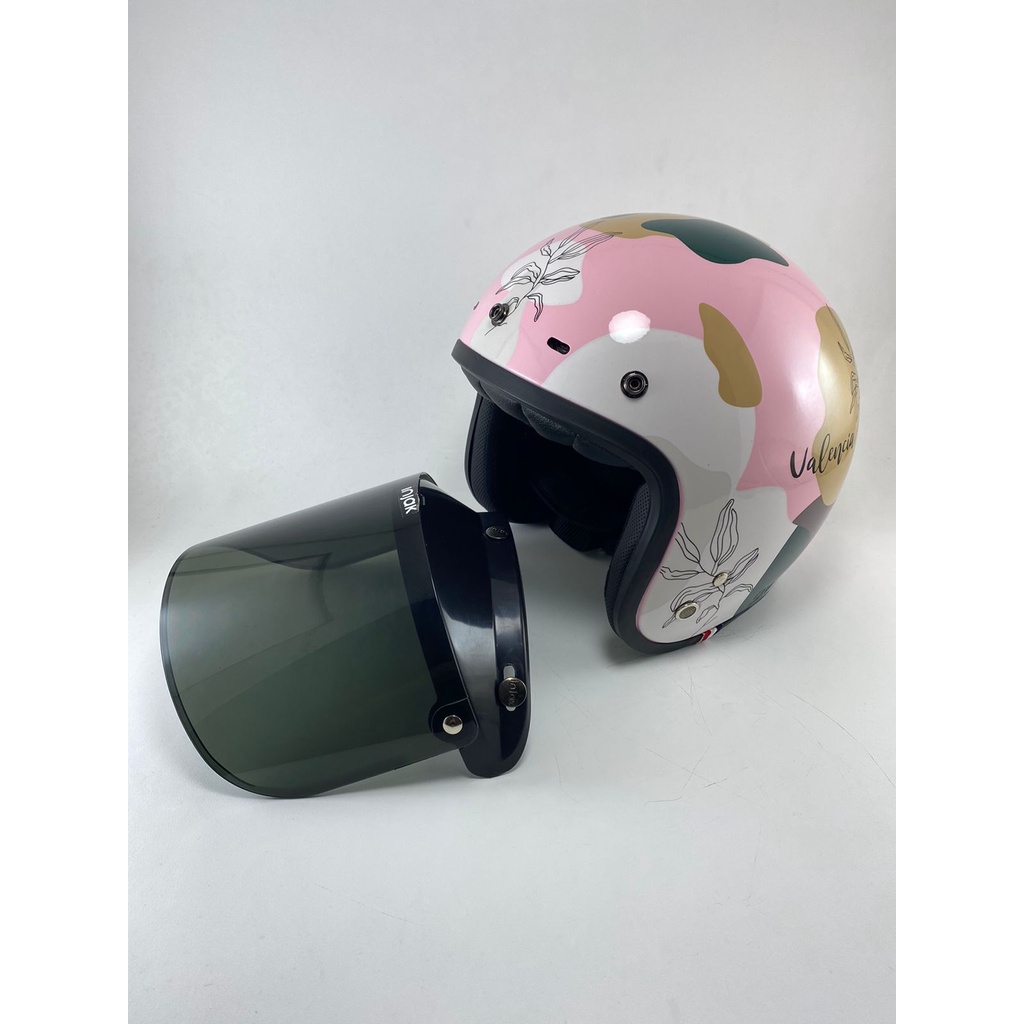 Helm Bogo Dewasa Aesthetic SNI Wanita Premium