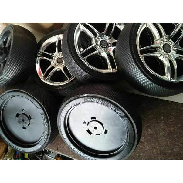 ❂ Ban karet /PELAPIS /Ban Full Karet mobil aki pliko,pmb,unikid KW4 ✾