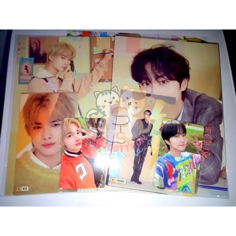 (BOOKED) Pc Sg22 Enhypen Jungwon Niki Ni-ki set