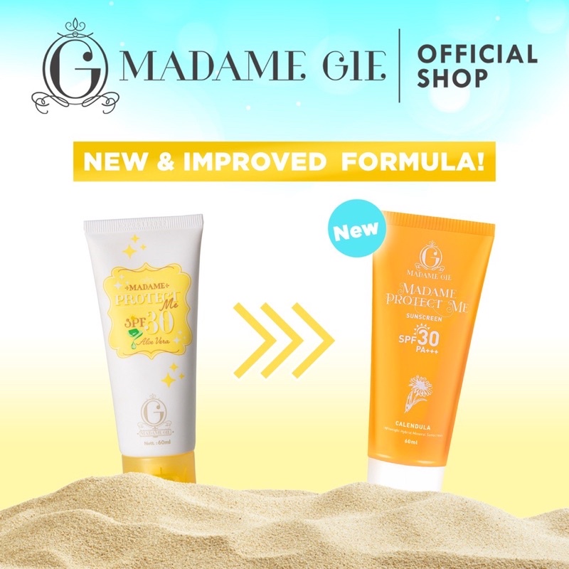 (READY STOCK) Madame Gie Sunscreen SPF 30 PA +++ 60ml