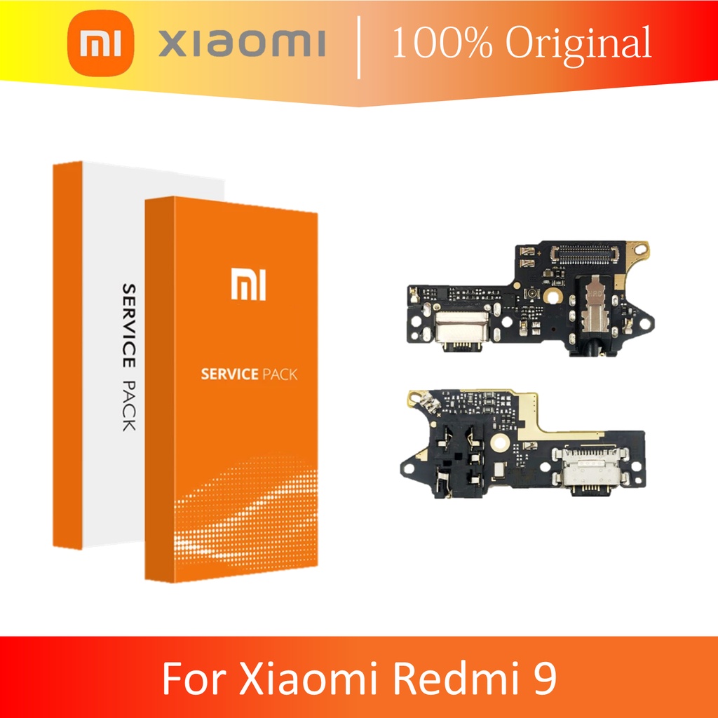 [ CHECK.ID ] KONEKTOR CHARGER SUBBOARD XIAOMI REDMI 9