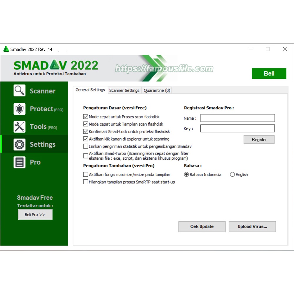 [FULL VERSION] Antivirus Smadav Pro 2022 Anti Virus - GARANSI AKTIVASI