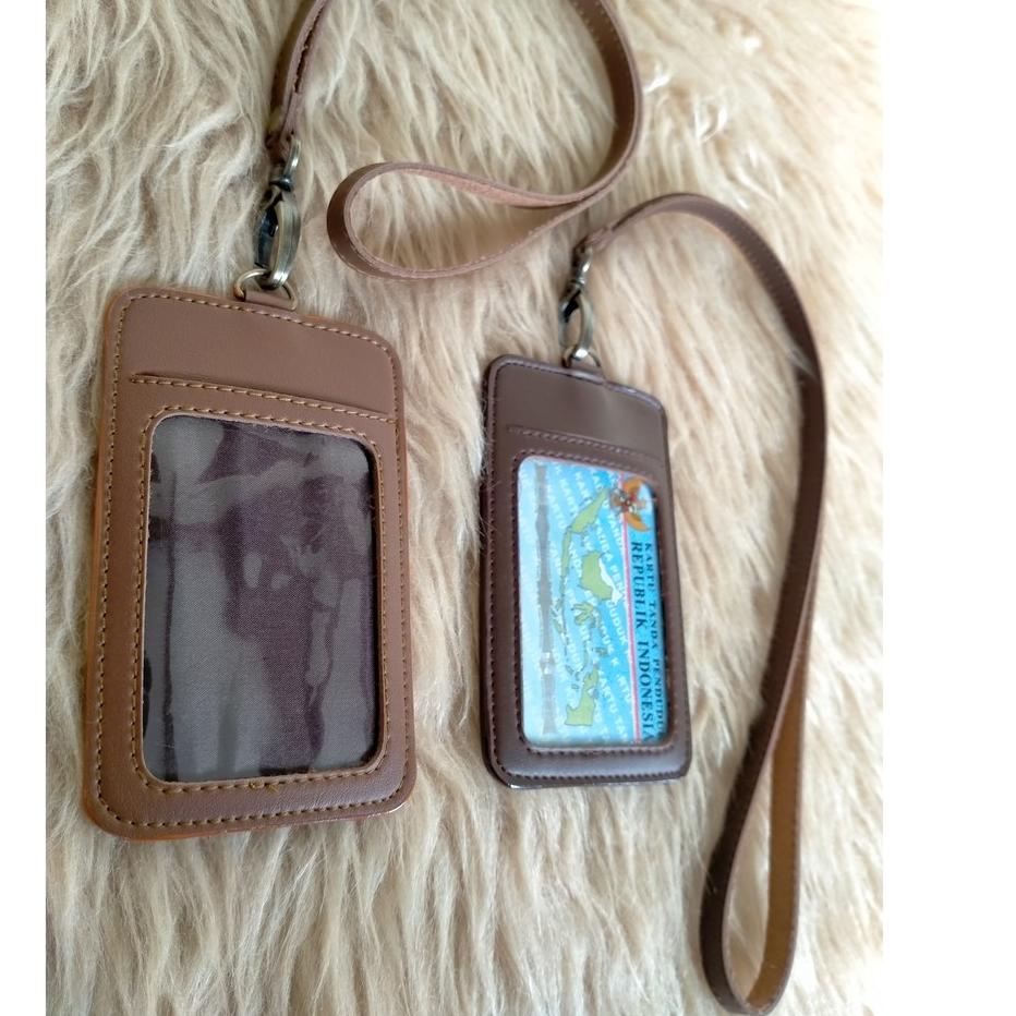 

JuG. Id Card Kulit Name Tag Kulit Card Holder Termurah |Super kualitas