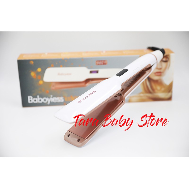 Catokan rambut ceramic/Profesional ceramic hair straightener Baboyiess BA-080L ORIGINAL-WHITE