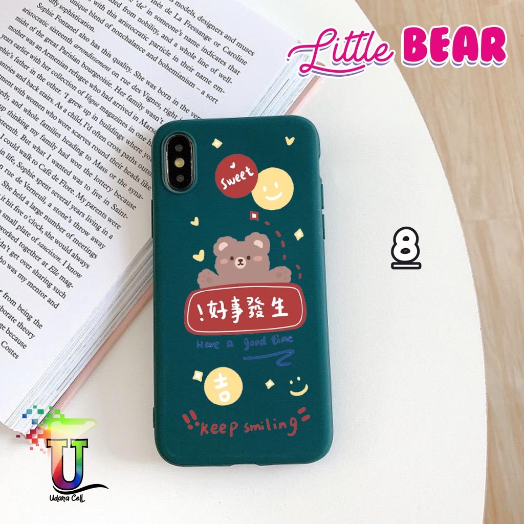 Softcase LITTLE BEAR Samsung A01 M01 A30s A50 A50s A70 A70s M20 M30s M21 M30 M31 A11 M11 UC4355-8