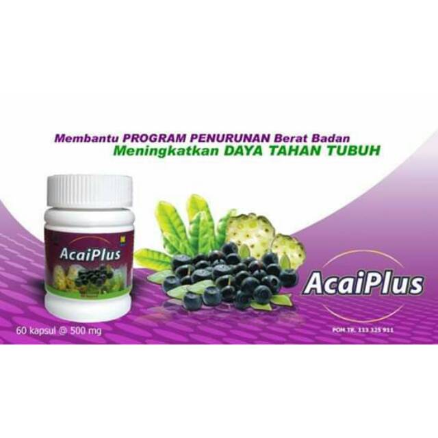 Acai Plus || pelangsing herbal