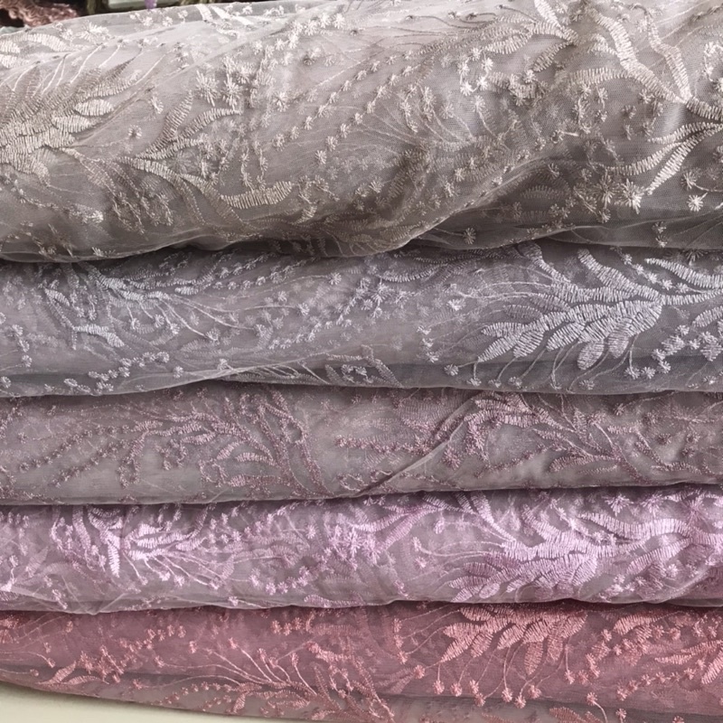 kain tulle akar bordir non mutiara