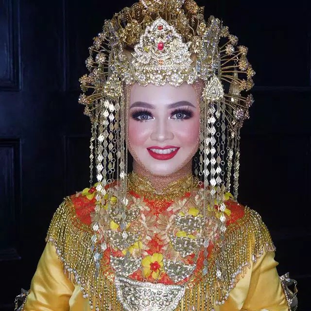 JURAI LONCENG PENGANTIN WANITA ADAT MELAYU ATAU PONTIANAK
