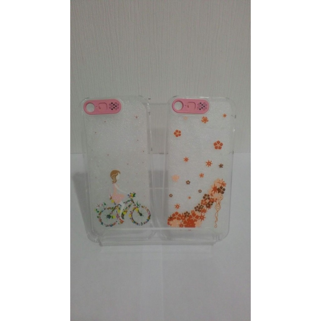 Casing Nyala Gambar Flower Lucu iPhone 5 / 5s / SE Case Unik