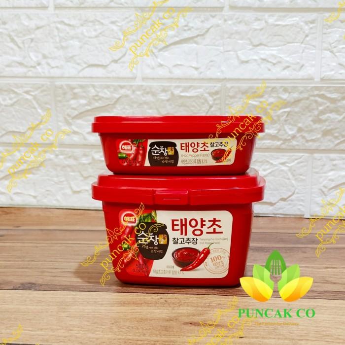 

Sajo Gochujang / Sambal Pasta Korea / Hot Pepper Paste 500Gr