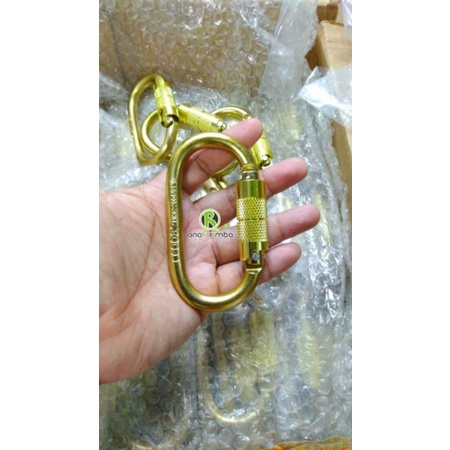 CARABINER OVAL BAJA NTR AUTO LOCK