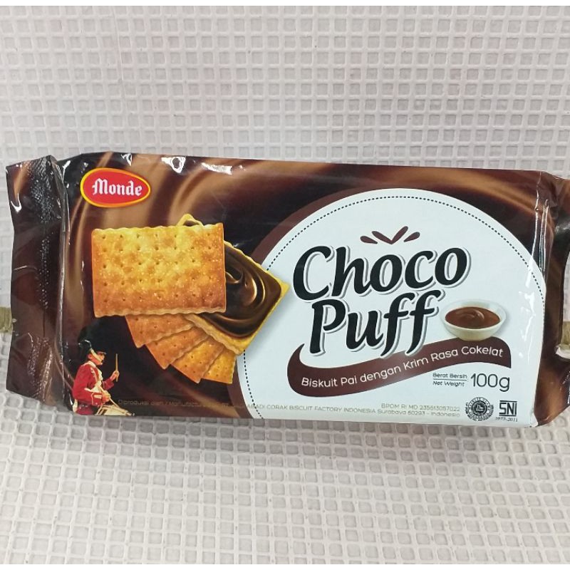 

Monde Chocolate Puff 100gr