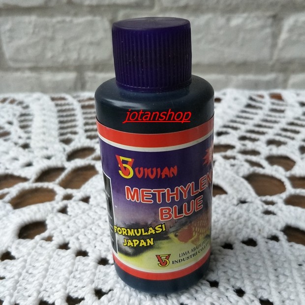 VIVIAN methylene methyline blue obat biru penyakit ikan sakit white spot