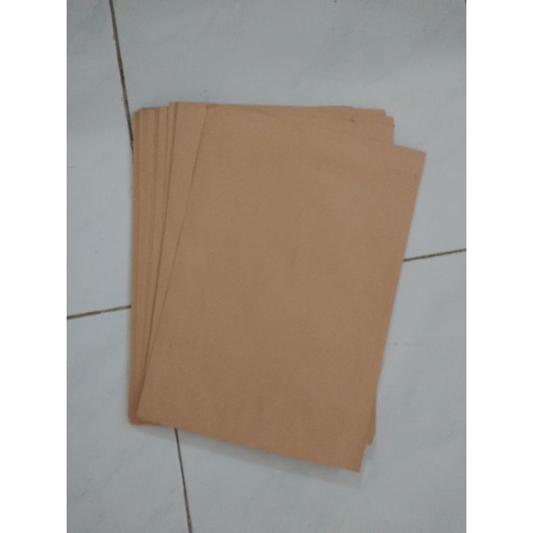 

Amplop coklat polos