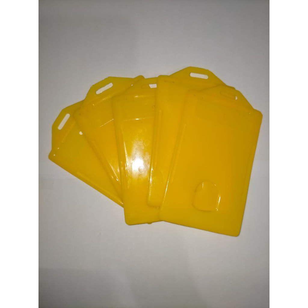 Tempat Casing ID Card/Frame ID Card/Name Tag ID Card - Kuning