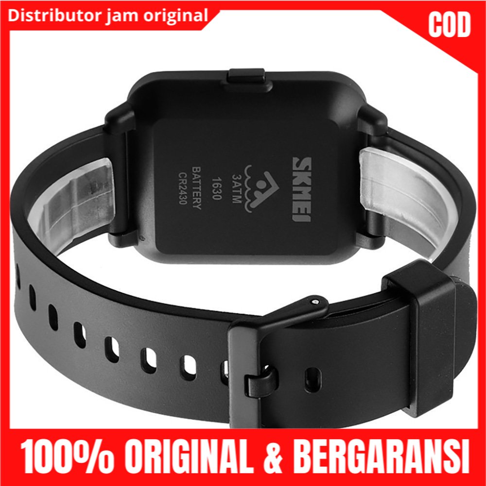 Jam Jm Tangan Tngan Pria Cowok Wanita Perempuan Digital Led Kotak Skimei Skmei Skemei Skymei 1630-5