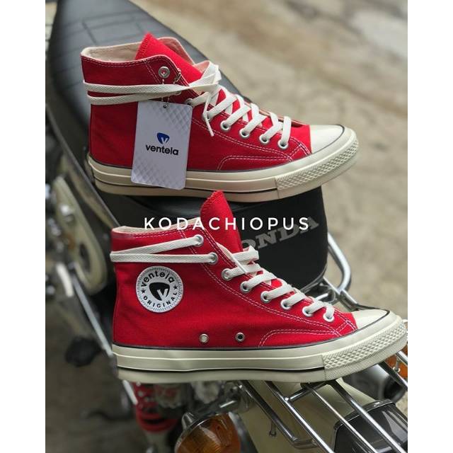 Sepatu Ventela 70's High Red