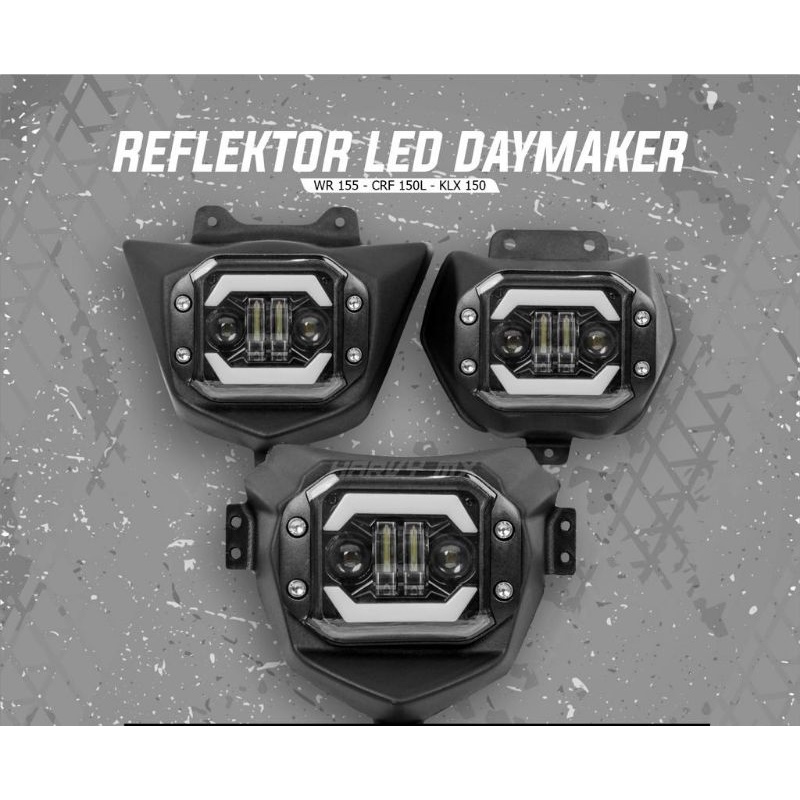 Reflektor led daymaker + senja crf - wr - klx