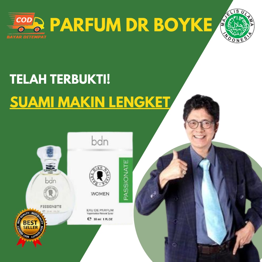 BDN PARFUM PASSIONATE Parfum Pemikat Pria Dr Boyke