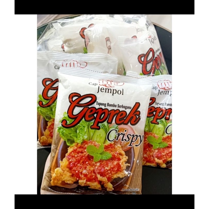 

Tepung GEPREK Jempol, Tepung bumbu serbaguna, Tepung serba guna