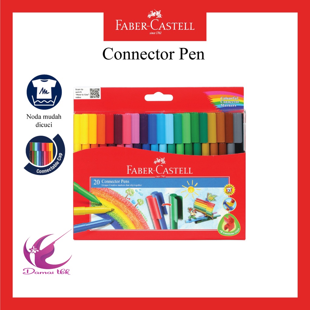 

Connector Pens 20 Faber Castell 20 Warna