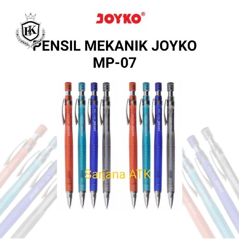 

Pensil Pencil Mekanik Joyko MP-07 0.5mm (Ek_Official_store)