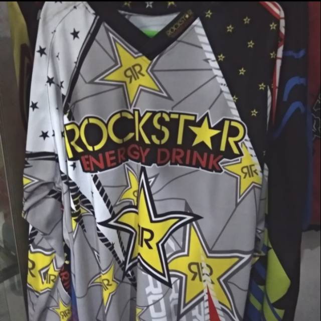 Kaos jersey rockstar size L