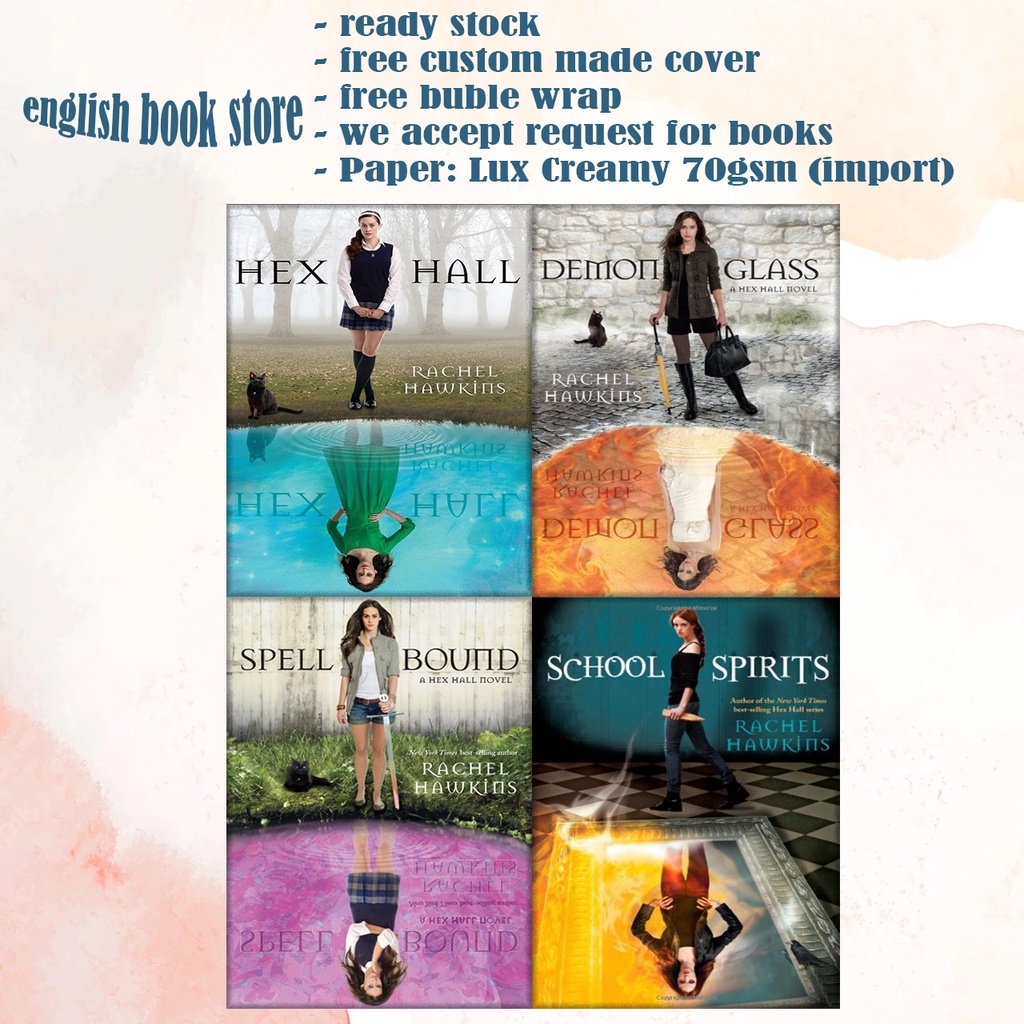 Jual Hex Hall Series Hex Hall Demonglass Spell Bound School Spirits by Rachel Hawkins