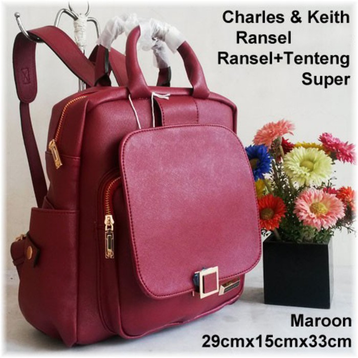 Grosir Tas Ransel Tenteng Wanita Branded CK Super Murah Biru Dongker